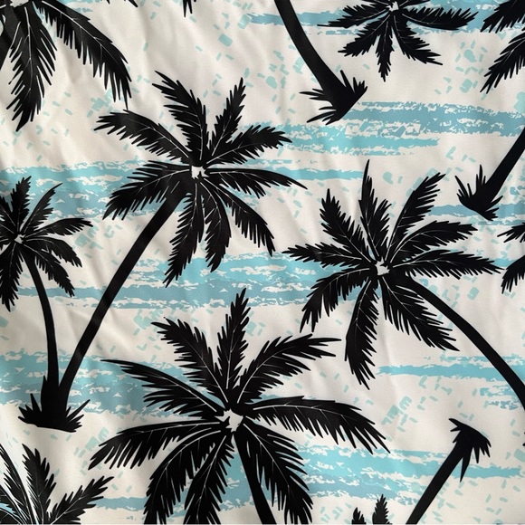 Tropical theme swim top long sleeve women’s small/medium - Picture 5 of 10